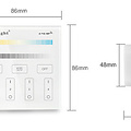 Mi-Light Adjust Smart Panel Afstandsbediening 4-Zone CCT | 2 jaar garantie