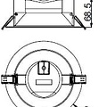 Tronix LED Downlight Inbouwspot| Inbouw maat 95-210mm | 25W | Dimbaar | 2 jaar garantie