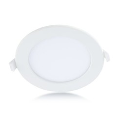 Rond LED Paneel | Ecologisch | Witte kleur | 12 Watt |3000K | Niet dimbaar | (2 jaar garantie)