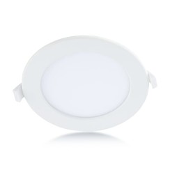 Rond LED Paneel | Ecologisch | Witte kleur | 12 Watt |3000K | Niet dimbaar | (2 jaar garantie)