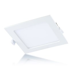 Vierkant LED Downlight ECO | Witte kleur | 12 Watt |4000K | Niet dimbaar | 2 Jaar Garantie