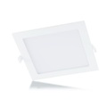 Tronix Vierkant LED Downlight ECO | Witte kleur | 18 Watt | 3000K | Niet dimbaar | 2 Jaar Garantie
