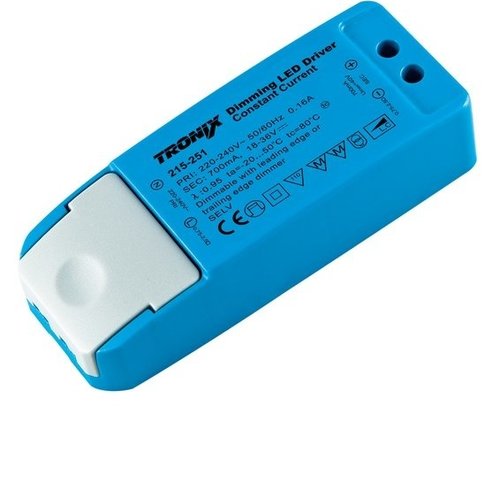 Tronix LED Driver | 700mA | 25 Watt | Triac dimbaar (2 jaar garantie)