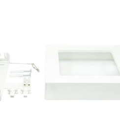 Opbouwkit voor vierkant LED Downlight | 6W ECO | 2 Jaar Garantie