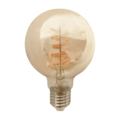 LVS led lighting LED FILAMENT E27 4W 2200K GLOBE S DIMBAAR AMBER