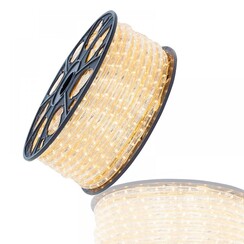 LED lichtslang | 230V | 51m | verticaal | 3000K WW