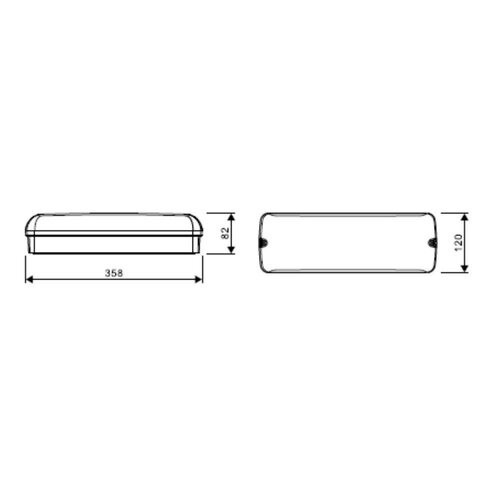 Tronix Bulkhead | 3-CCT | IK10 | IP65