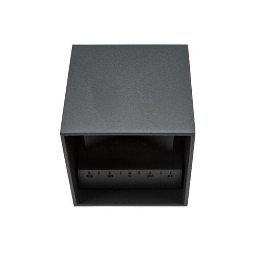 Tronix Wandlamp | kubus 10x10x10cm | RAL7016 | 6W | 3000K | dimbaar
