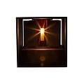 Tronix Wandlamp | kubus 10x10x10cm | RAL7016 | 6W | 3000K | dimbaar