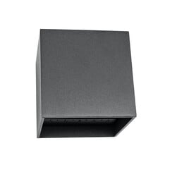 Wandlamp || kubus 10x10x10cm | RAL7016 | 6W | 2300K | dimbaar
