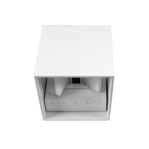 Tronix Wandlamp | kubus 10x10x10cm | wit | 6W | 3000K | dimbaar