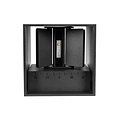 Tronix Wandlamp | kubus 10x10x10cm | zwart | 6W | 2700K | dimbaar