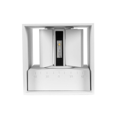 Tronix Wandlamp | kubus 10x10x10cm | wit | 6W | 2700K | dimbaar