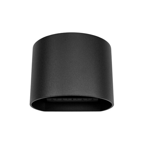 Tronix Wandlamp | 136x115x100mm | zwart | 6W | 3000K | dimbaar