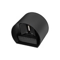 Tronix Wandlamp | 136x115x100mm | zwart | 6W | 3000K | dimbaar