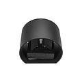 Tronix Wandlamp | 136x115x100mm | zwart | 6W | 3000K | dimbaar