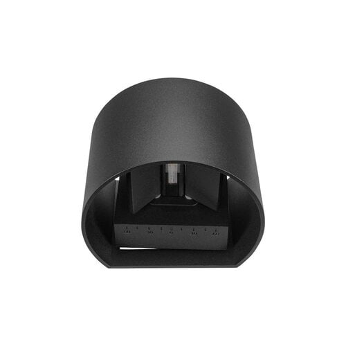 Tronix Wandlamp | 136x115x100mm | zwart | 6W | 2700K | dimbaar
