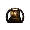Tronix Wandlamp | 136x115x100mm | zwart | 6W | 2700K | dimbaar
