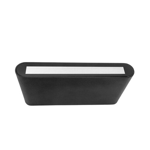 Tronix Wandlamp | up & down 175x90mm | zwart | 13W | 2700K | opaal