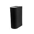 Tronix Wandlamp | up & down | zwart | 5,5W | 3000K | niet dimbaar