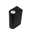 Tronix Wandlamp | up & down | zwart | 5,5W | 3000K | niet dimbaar