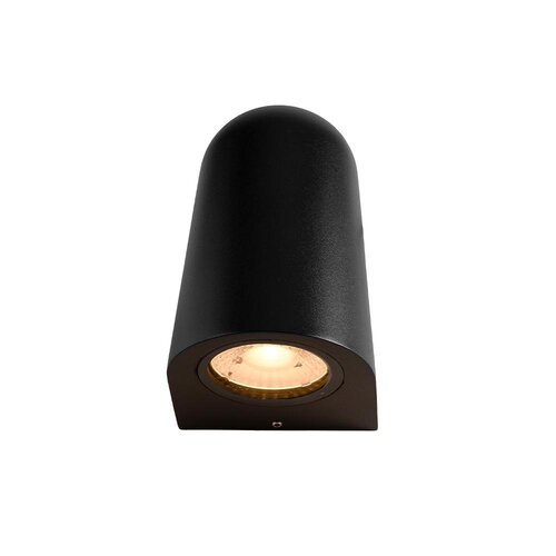 Tronix Wandlamp | zwart | 5,7W | 2700K | IP65 | dimbaar