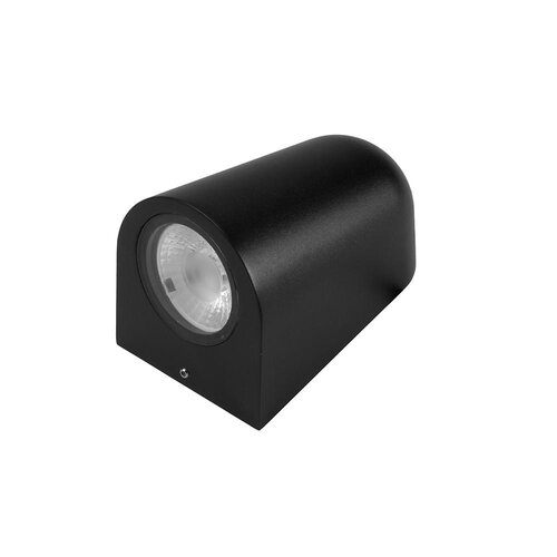 Tronix Wandlamp | zwart | 5,7W | 2700K | IP65 | dimbaar