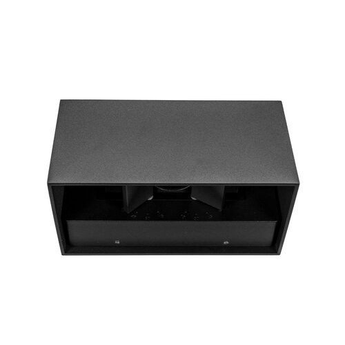 Tronix Wandlamp || 200x101x100 | zwart | 20W | 2700K | dimbaar