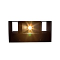 Tronix Wandlamp || 200x101x100 | zwart | 20W | 2700K | dimbaar