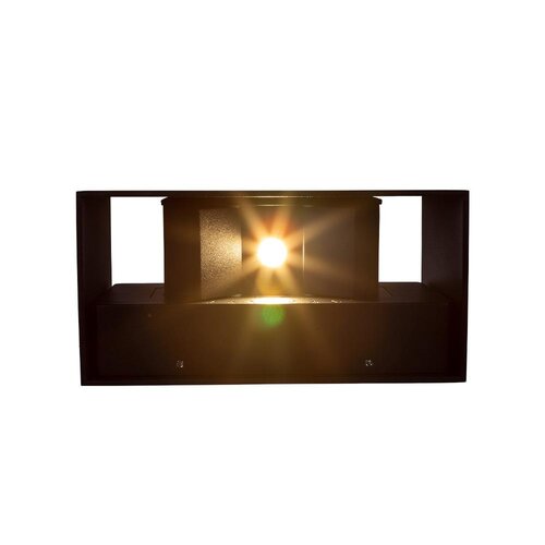 Tronix Wandlamp || 200x101x100 | zwart | 20W | 2700K | dimbaar