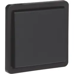 Niko Hydro 2-poliger Schalter mit Schraubklemmen 10A schwarz (761-31200)