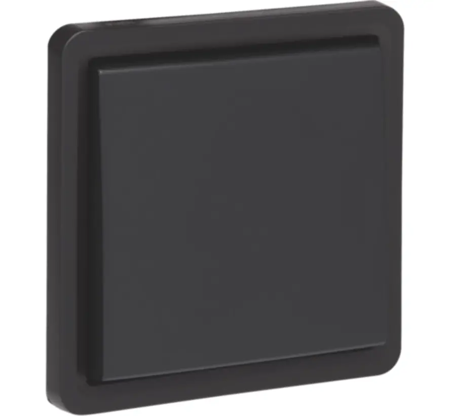 2-poliger Schalter mit Steckklemmen 10A schwarz (761-31205)