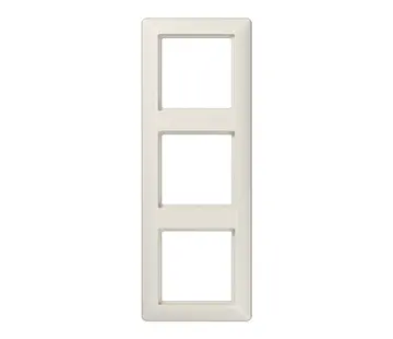 JUNG Abdeckrahmen 3-fach AS500 creme (AS 583)