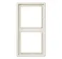 Abdeckrahmen 2-fach LS990 creme (LS 982 W)