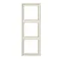 Abdeckrahmen 3-fach LS990 creme (LS 983 W)