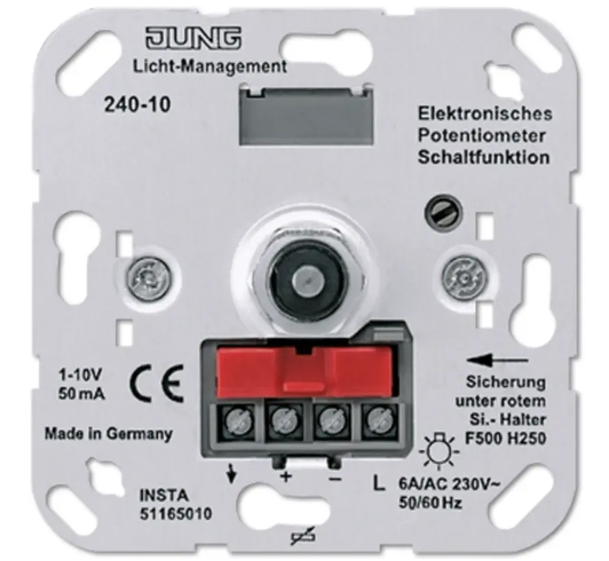 Potentiometer mit Schalter 1-10 Volt (240-10)