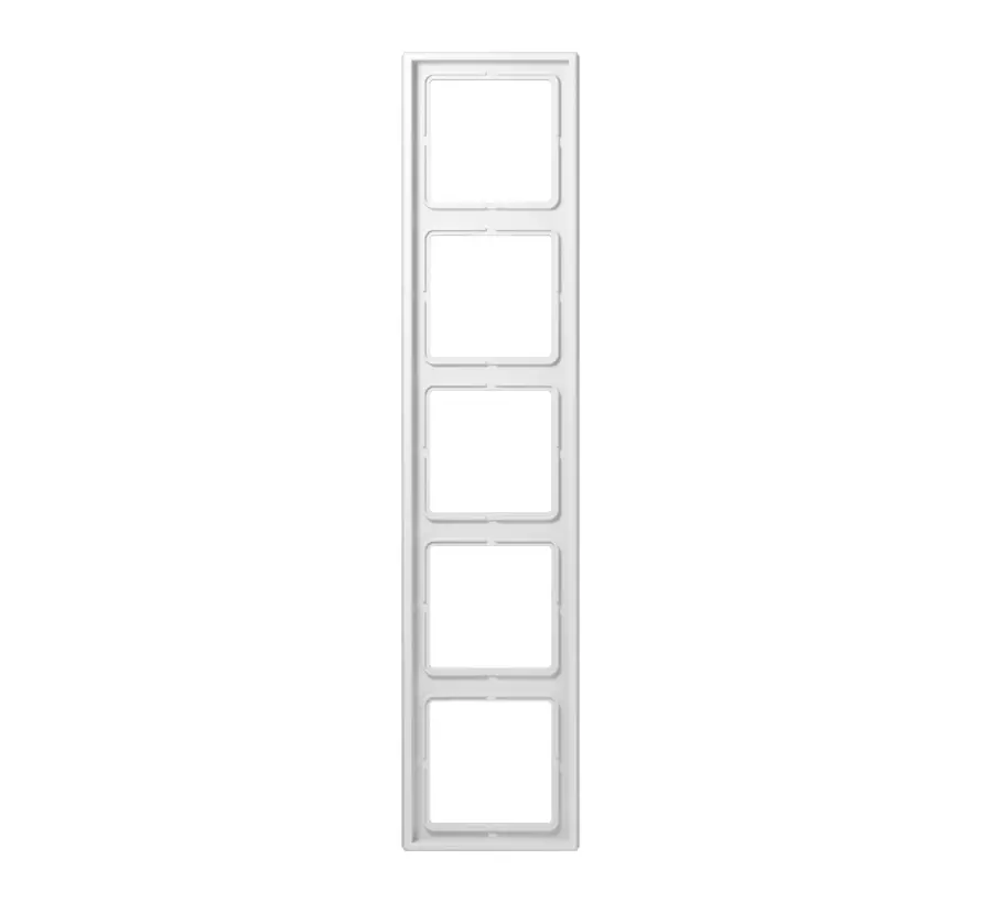 Abdeckrahmen 5-fach LS990 alpinweiß (LS 985 WW)