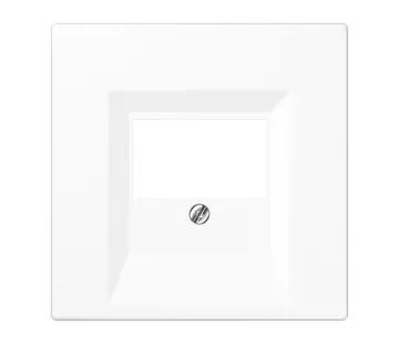 JUNG Zentralplatte Lautsprecher LS990 alpinweiß (LS 969 T WW)