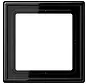 Abdeckrahmen 1-fach LS990 schwarz glänzend (LS 981 SW)