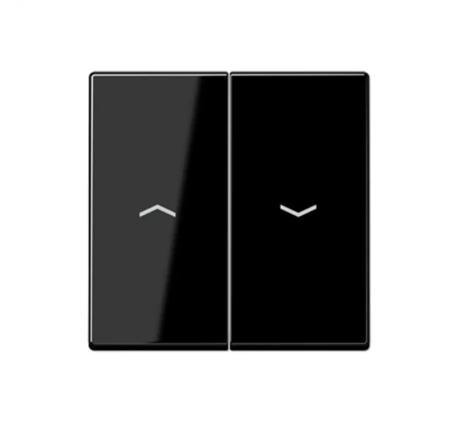 Wippe für Jalousieschalter A-range schwarz glänzend (A 595 P SW)