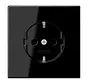 Schuko-Steckdose LS990 schwarz glänzend (LS 1520 N SW)