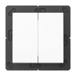 JUNG Bluetooth Low Energy Funk-Wandsender 4-Kanal A-range alpinweiß (BLE A 595 WW)