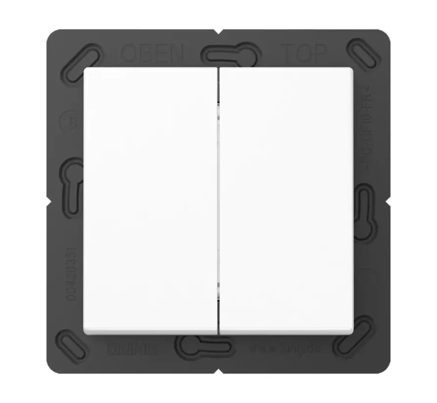 Bluetooth low energy Funk Wandsender 4-Kanalig A-range alpinweiß (BLE A 595 WW)