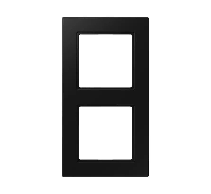 Abdeckrahmen 2-fach A550 graphitschwarz matt (A 5582 BF SWM)