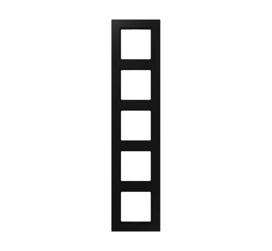 Abdeckrahmen 5-fach A550 graphitschwarz matt (A 5585 BF SWM)