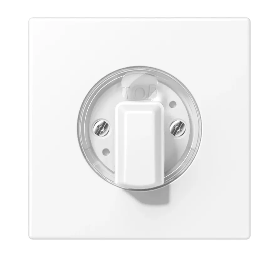 Drehbedienaufsatz für Jalousie oder Drehschalter LS990 schneeweiß matt (LS 1941 WWM)