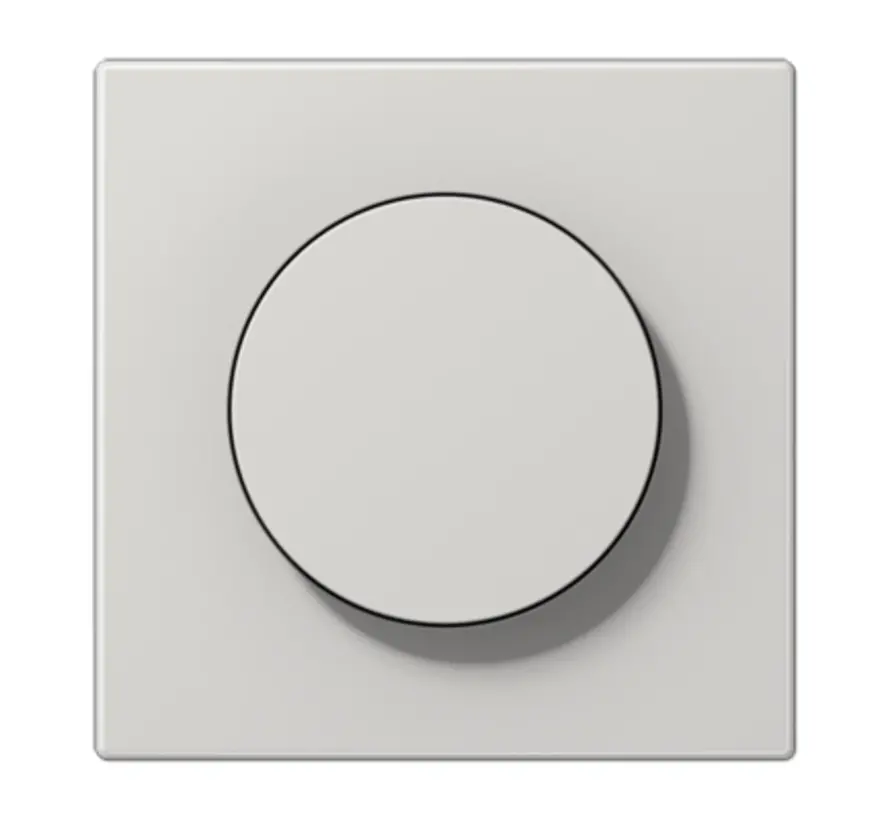Dimmerbedienaufsatz Drehdimmer LS990 hellgrau (LS 1740 LG)