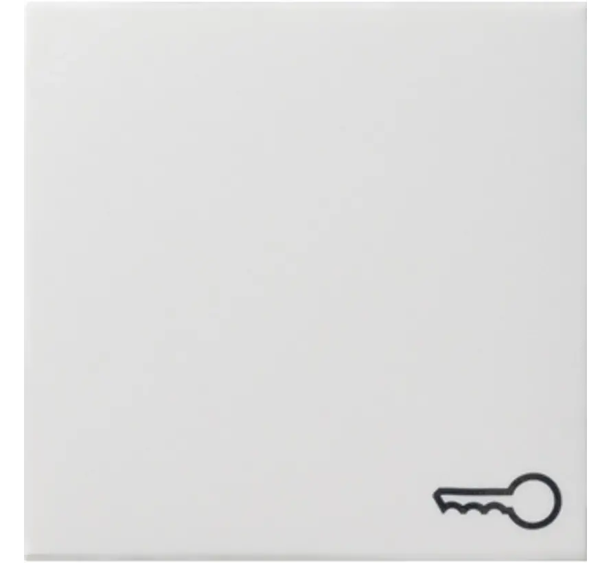 Wippe symbol Tür System 55 weiß matt (028727)