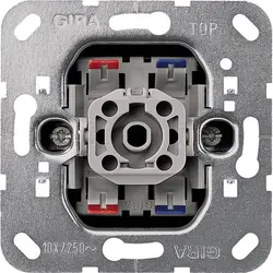 Gira Schalter 2-polig Kontrollschalter mit Glimmlampe (011200)