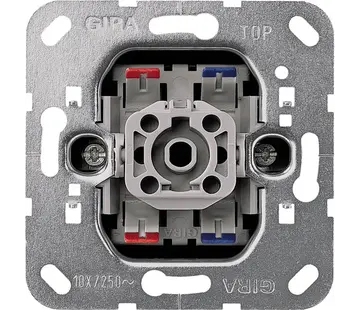 Gira Schalter 2-polig Kontrollschalter mit Glimmlampe (011200)
